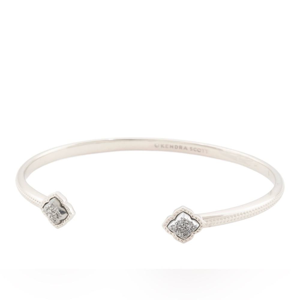 Kendra Scott Rhodium Plated Brass Cuff Bracelet